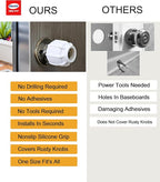 Enjoy Cover |Door Handle Grip Doorstop Knob Stopper Cover, Universal Size Wall - Image 3