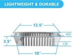 MontoPack Aluminum Foil Pans Half Size Roasting Chafing Pan | Bulk 30 Pack of - Image 2