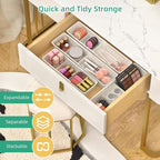 Desk Drawer Organizer Tray, 4 Pack Expandable Drawer Organizer - Image 7