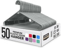 Utopia Home Plastic Hangers 50 Pack by UTOPIAHOME