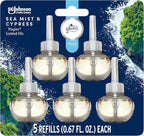 Glade PlugIns Refills Air Freshener, Sea Mist & Cypress, Scented and Essential by Glade