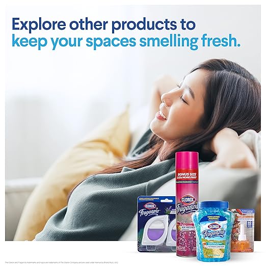 Clorox Fraganzia Small Rooms Air Freshener, Fresh Ocean Breeze - Image 6