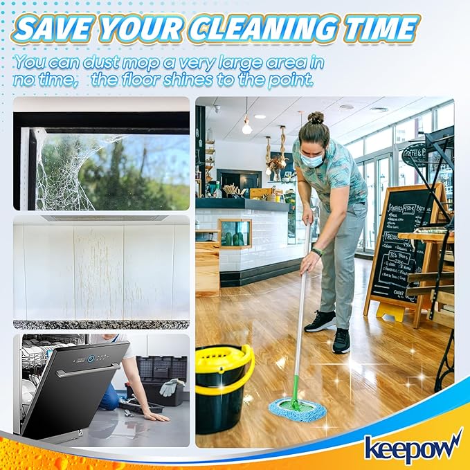 KEEPOW Wet Pads Refill for Swiffer Sweeper Mop and Sweep & Mop Deluxe - Image 6