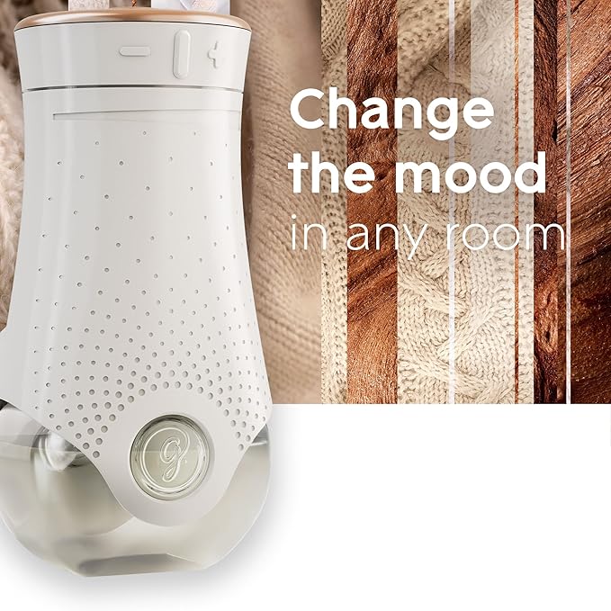 Glade PlugIns Refills Air Freshener Starter Kit, Cashmere Woods, Scented and - Image 3