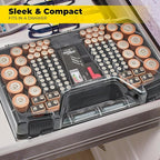 Battery Daddy Storage & Organizer Case w/Tester, Stores & Protects Up to 180 - Image 3