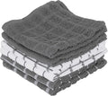 Ritz Terry Check Dish Cloth Set: Highly Absorbent & Super Soft by Ritz+Foodservice