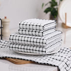 Homaxy Kitchen Towels and Dishcloths Set, 16 x 25 and 12 x 12 Inches, Super - Image 8