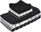 Ritz Premium 3-Pack Kitchen Towel & 6-Pack Dish Cloth Set by Ritz+Foodservice