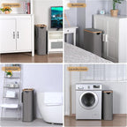 65L Slim Laundry Hamper, Narrow Laundry Basket - Image 6