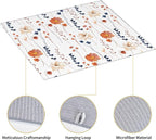 Watercolor Orange Floral Dish Drying Mat - Image 5