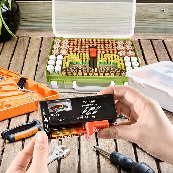 Battery Organizer Storage Holder Case - Image 7