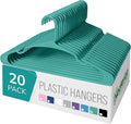 NEATERIZE Clothes Hangers Plastic 20 Pack by Neaterize