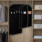 Syeeiex 60'' Garment Bags for Hanging Clothes, Dress Bags for Gown, Garment Bag - Image 5