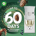 Air Wick Plug-In Scented Oil Refill, 5 Ct, Fresh Pine and Juniper, Air Freshener - Image 2