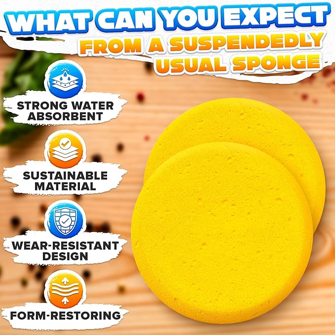 24 Pcs Clay Sponges for Pottery - Image 3