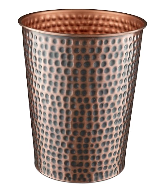 Monarch Abode Metal Bathroom Trash Can – Waste Basket by MonarchAbode