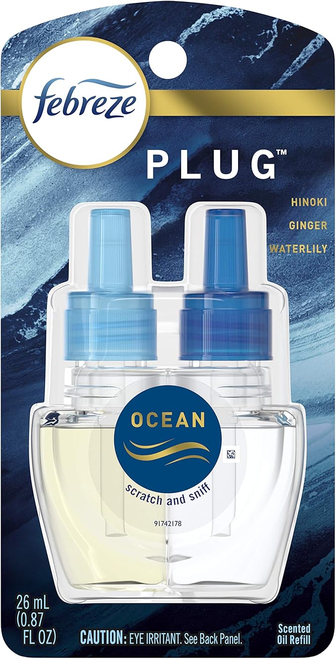 Febreze Origins Fade Defy PLUG Air Freshener & Odor Eliminator, .87 fl. oz. Oil by Febreze