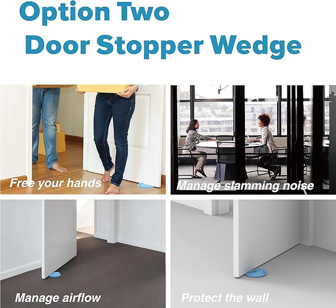 Upgraded Silicone Door Pinch Guard and Door Stoppers 2 Functions in 1 - Image 4