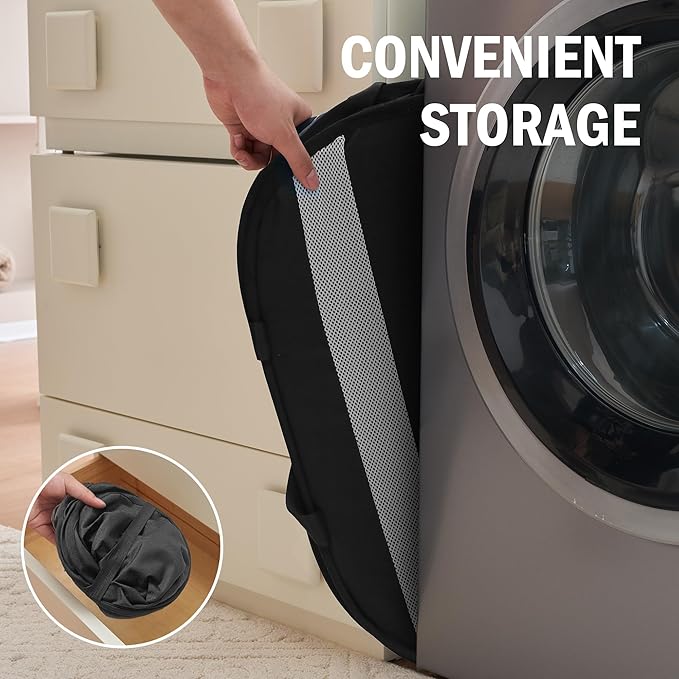 Collapsible Laundry Baskets, Foldable Tear Proof Pop Up Hamper - Image 7
