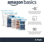 Amazon Basics Vacuum Storage Bags, Compression Space Saving - Image 2