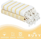 Ruvy Home Basics Turkish Hand Towels - Image 2