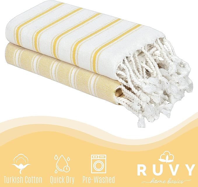 Ruvy Home Basics Turkish Hand Towels - Image 2