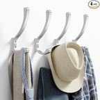 Coat Hooks Wall Mount, Hooks for Hanging Heavy Duty, Screw in Wall Hanger for by saffruff