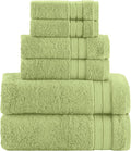 Elegant Comfort Luxury 6-Piece Towel Set, Premium Soft 100% Turkish Cotton by ELEGANTCOMFORT