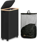 Laundry Basket with Lid, Large Laundry Hamper with Handle and Lid, Collapsible by iEGrow