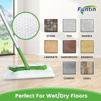 Funtin Thickened Mop Pads for Swiffer Sweeper, Unscented Disposable Mopping - Image 7