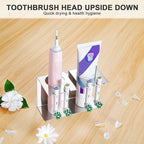 Toothbrush Head Holders, Electric Tooth Brush Head Holder, Wall Mounted - Image 4