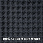 Jacquotha Waffle Hand Towels for Bathroom 5-Piece – Cotton Quick Dry Lint Free - Image 4