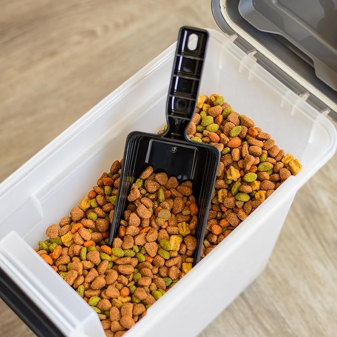 IRIS USA Dog Food Storage Container, Airtight Lid, 2-Cup Scoop, Versatile Pet - Image 5