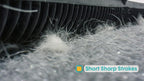 FURemover Pet Hair Rubber Broom 2-Piece Set containing Original and PRO - Image 3