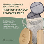 Greenzla Reusable Makeup Remover Pads Premium Set, 12 Pack Microfiber Cotton - Image 7