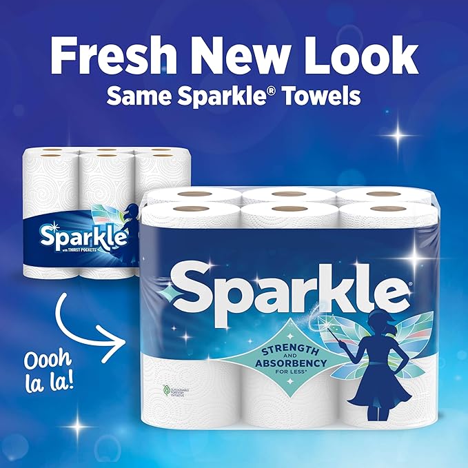 Sparkle Pick-A-Size Paper Towels, 24 Double Rolls - Image 4