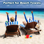 12 Pack Beach Towel Clips for Beach Chairs, Towel Clips for Chairs Cruise - Image 6