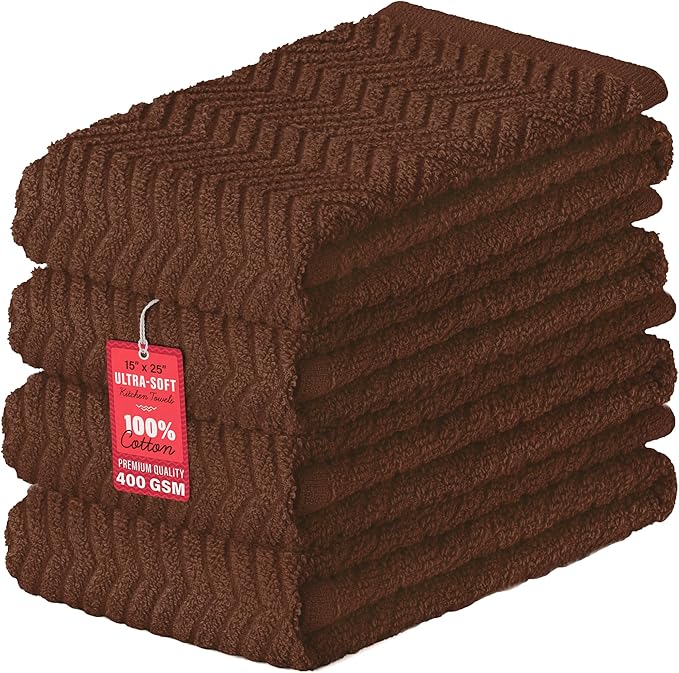 DecorRack 100% Cotton Kitchen Towels by DecorRack