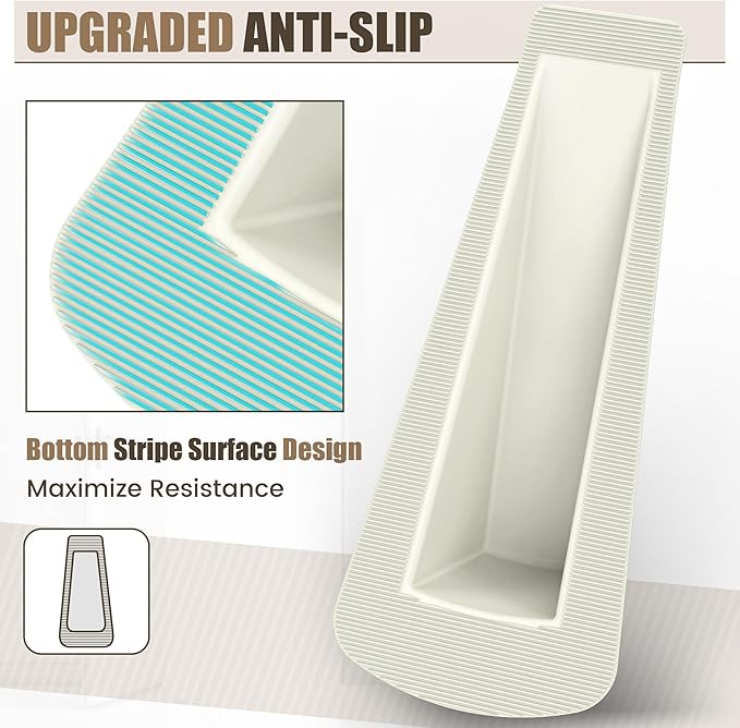 Crosize 5 Pack Door Stoppers for Bottom of Door, Premium Rubber Door Stops - Image 2