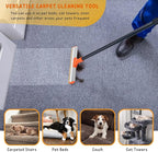 Carpet Rake for Pet Hair Removal, Stair Carpets and Couch Cleaning Rake - Image 6