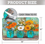 MCALK Floral Vases Dish Drying Mat - Image 6