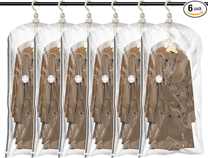 TAILI Hanging Vacuum Storage Bags, Space Saver Bags by TAILI