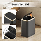 2.1 Gallon Bathroom Trash Can - Image 3