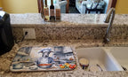 Caroline's Treasures DAC6264DDM Greyhound The Chef Dish Drying Mat Absorbent - Image 2