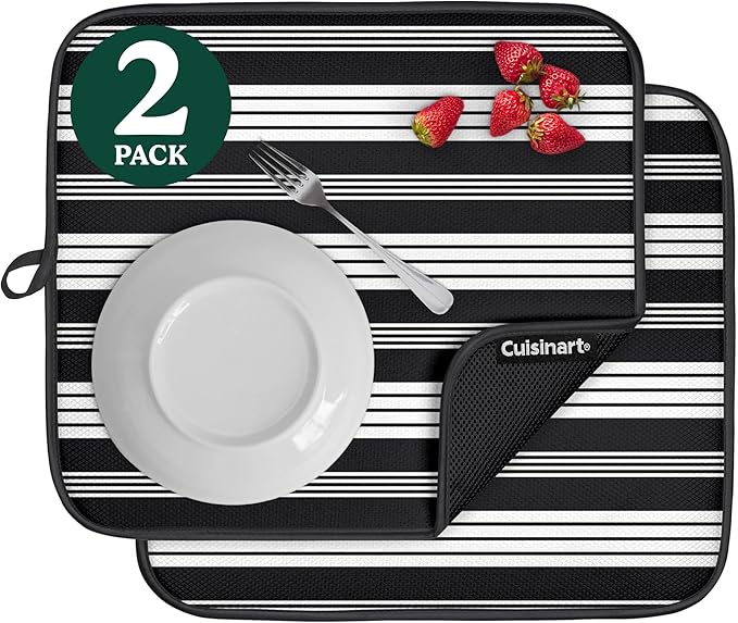 Cuisinart Dish Drying Mats for Kitchen Counter by BestBrands