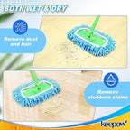 KEEPOW Reusable Microfiber Mop Pads Compatible - Image 6