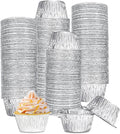 Aluminum Foil Baking Cups, 150 Pack Disposable 3 Oz Ramekins Aluminum Cupcake by SUPPHOUS