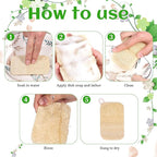 10 PCS Natural Sponges for Dishes, Loofah Dish Sponge for Kitchen Compostable - Image 6