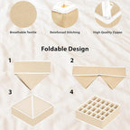 Simple Houseware Closet Underwear Organizer Drawer Divider Assorted 7 Pieces - Image 3