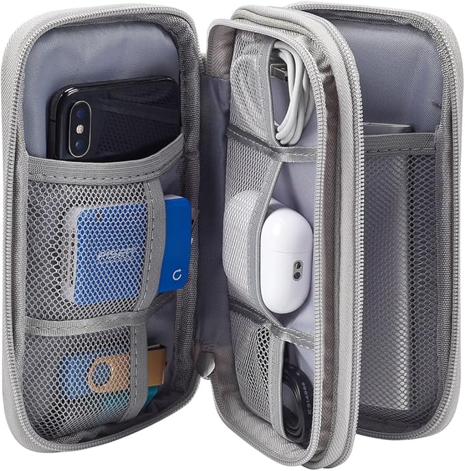 Electronic Organizer Travel Cable Accessories Case, Organizer Bag, Accessories - Image 3